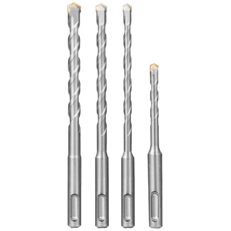 Ingco - 4 Piece Hammer Drill Bits Set