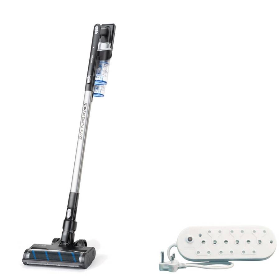 Taurus - Ultimate Digital Fuzzy Cordless Upright Vacuum + 6 Way Multiplug