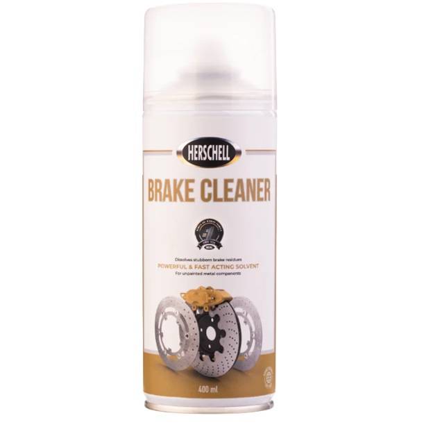 Herschell Brake Cleaner High Performance Solvent Powerful &amp; Fast Act 400ml