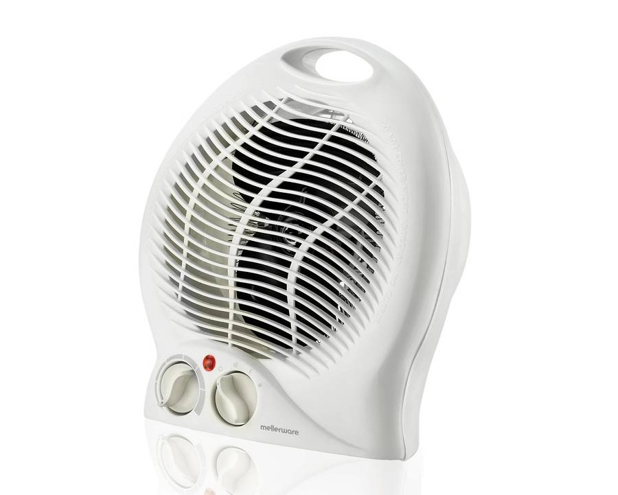 Mellerware - 2000W Floor Fan Heater