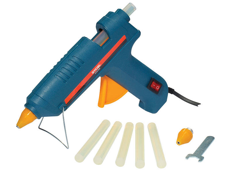 Ryobi 80W Glue Gun In Carry Case With 6 Glue Sticks (Gg-120)