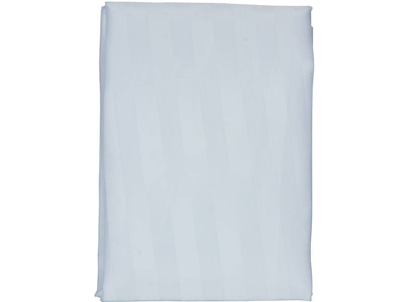 Shower Curtain White Stripe (ABS5089)