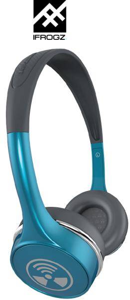 Ifrogz Toxix Plus On Ear Headphone With Mic - Turquoise (Ifeptp-Tq0)