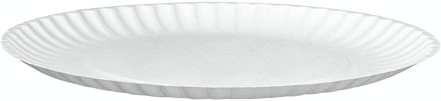 PAPER PLATES WHITE-PACK OF 200
