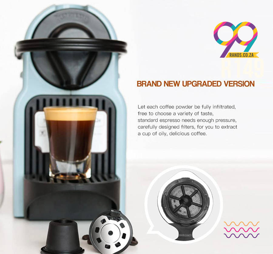 Nespresso Reusable Coffee Pods - Box Of 3