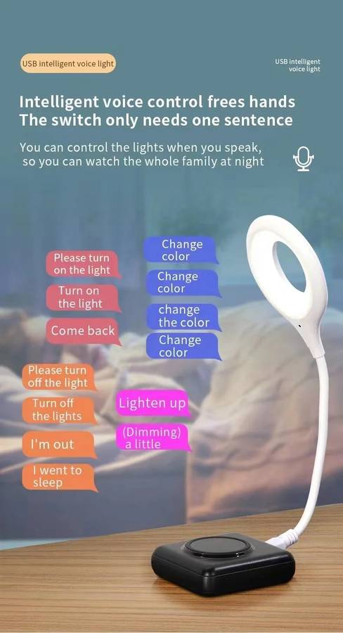 Voice Control led Office lamp