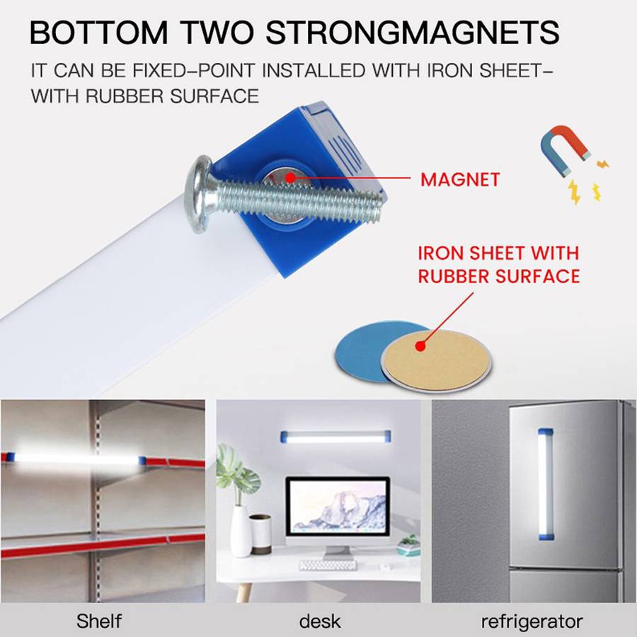 Rechargeable LED Lights Loadshedding Tube Light 52cm