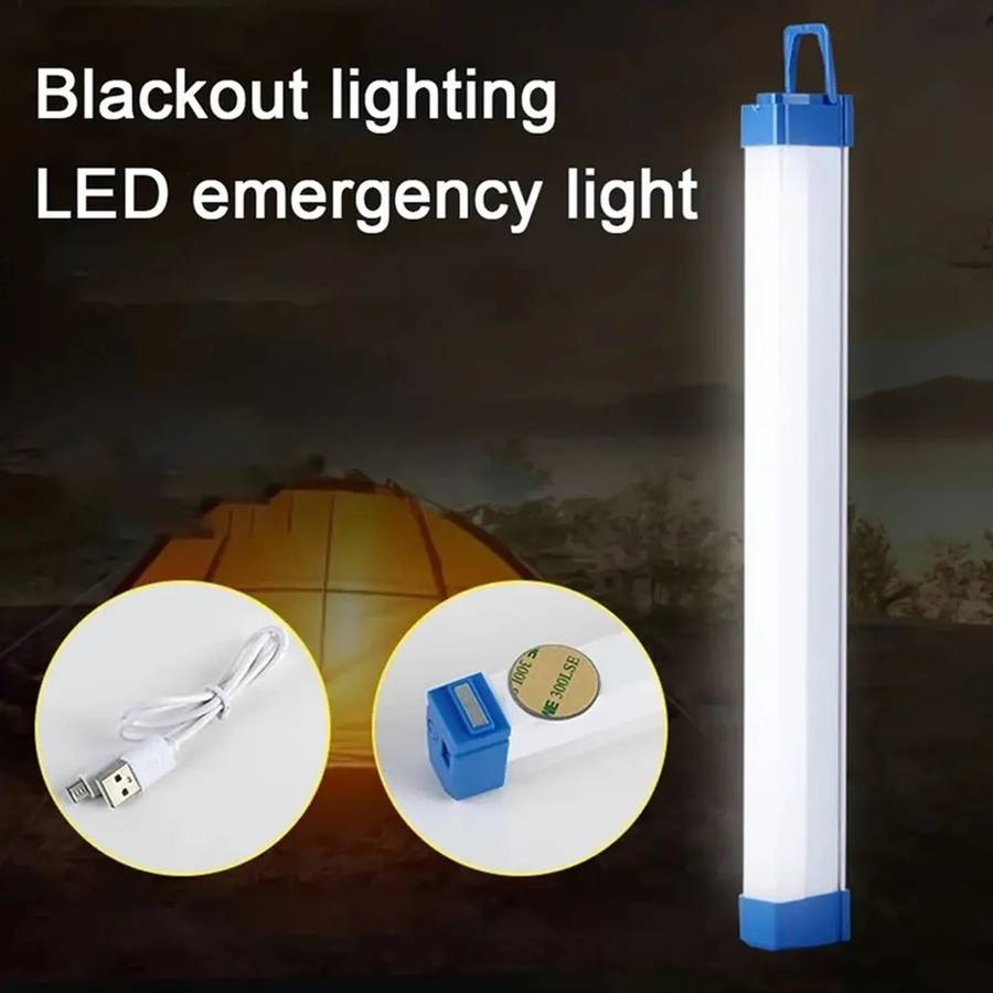 Rechargeable LED Lights Loadshedding Tube Light 52cm