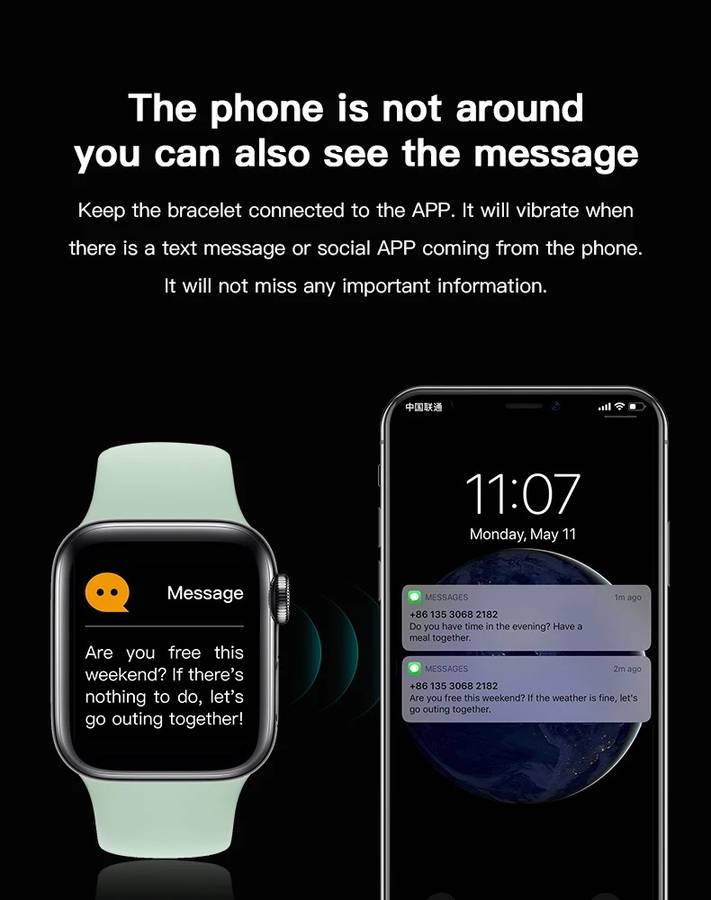 Smart Watch Pro Max 8 Black EW02