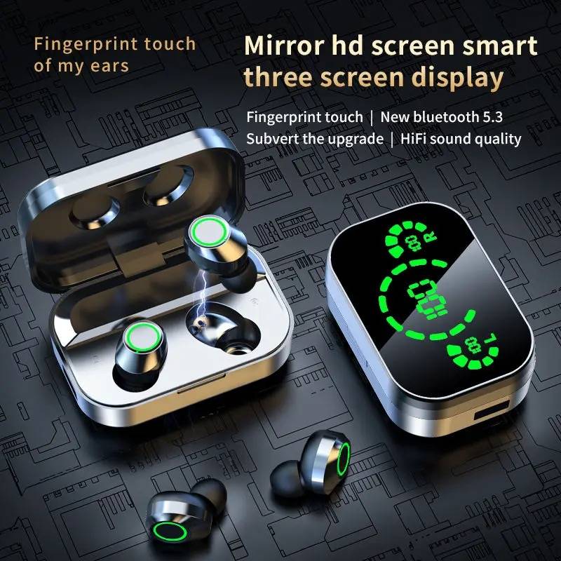 Wireless Earbuds With Power Bank YD03 For IOS & Android