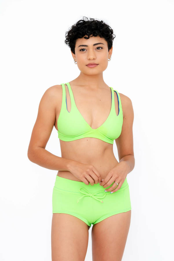Emerald High Waist Bikini Set 2 Piece