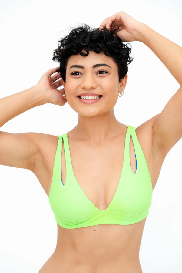 Emerald High Waist Bikini Set 2 Piece