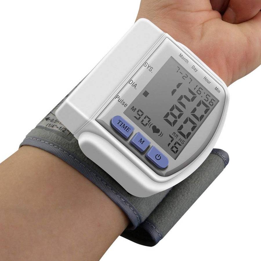 Electronic Wrist Blood Pressure Monitor