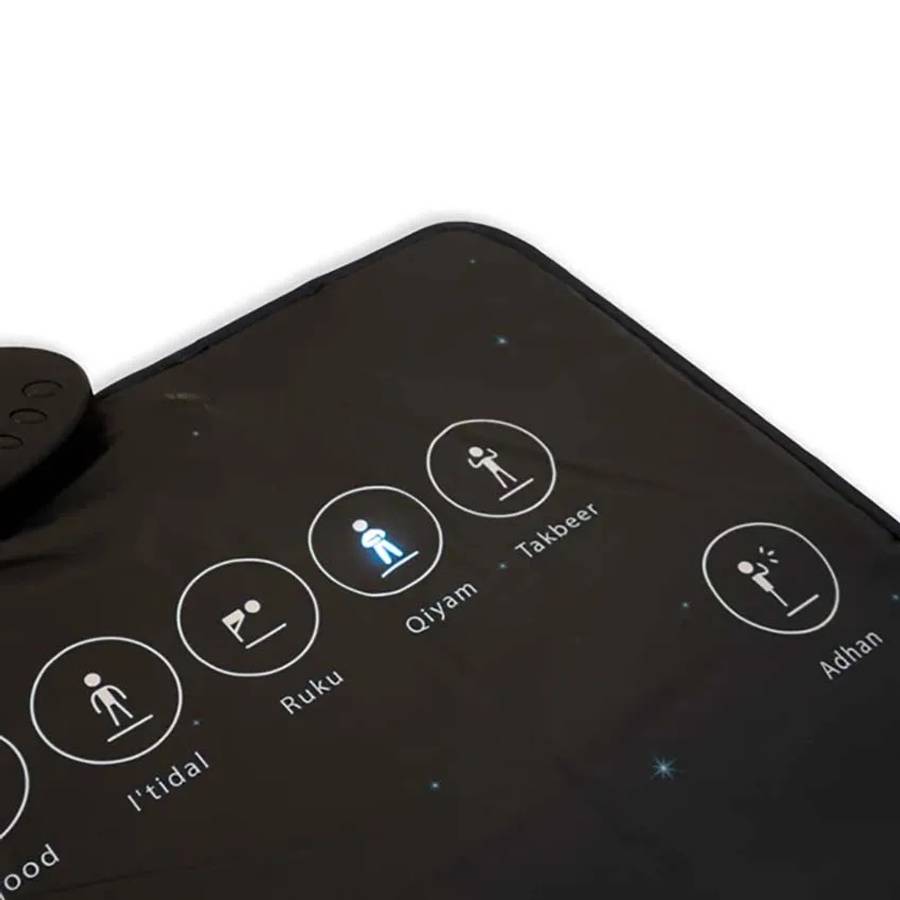 Smart Salah Mat Digital Interactive Educational Prayer Mat For Adults &amp; Kids 144cm x 75cm