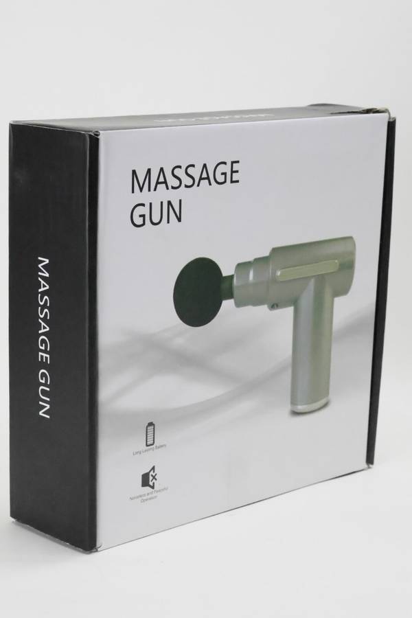 Deep Tissue Percussion Massage Gun Pain Relief Muscle Massager With 4 Heads