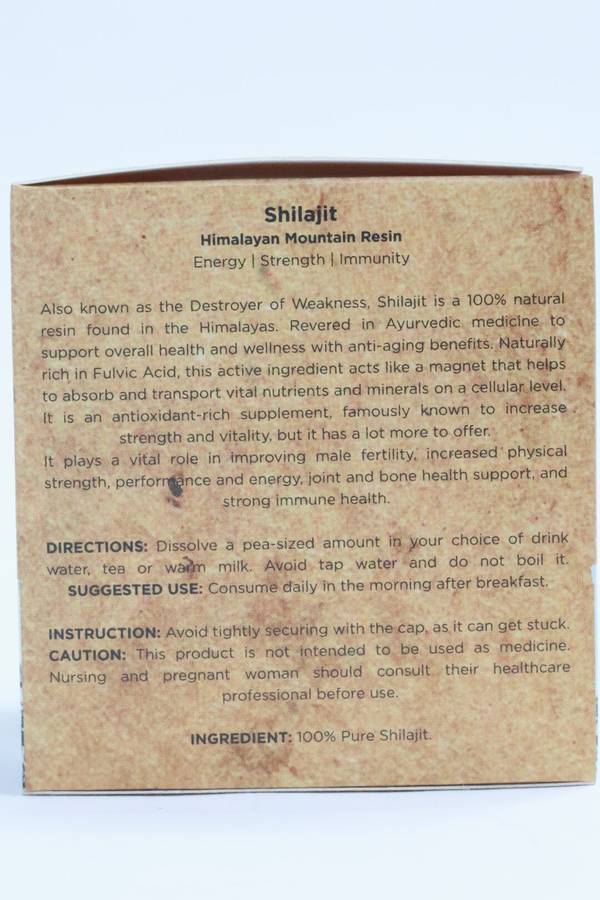 Shilajit Himalayan Mountain Resin