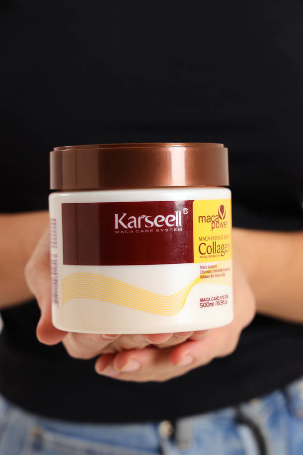 Karseell Collagen Hair Condition Mask with Argan Oil and Coconut Oil 500ml Tub