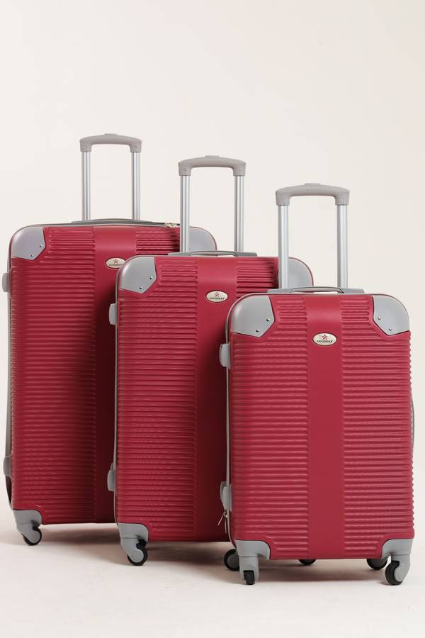 Senza® 3 Piece Hard Shell ABS Luggage Travel Set 31 Inch