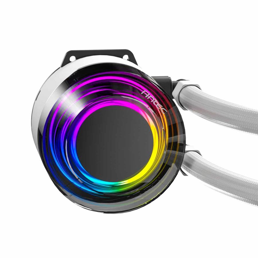 Antec VORTEX LUM 360 ARGB AIO CPU Liquid Cooler - White