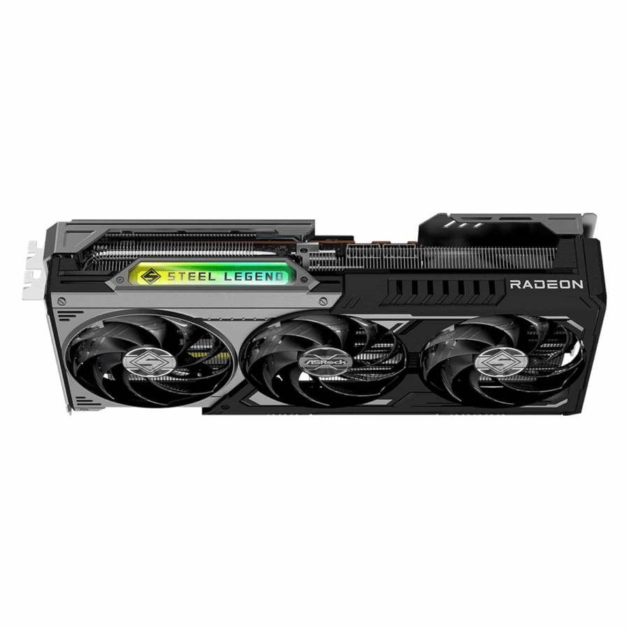 ASRock Radeon RX9070 XT Steel Legend Dark 16GB Graphics Card