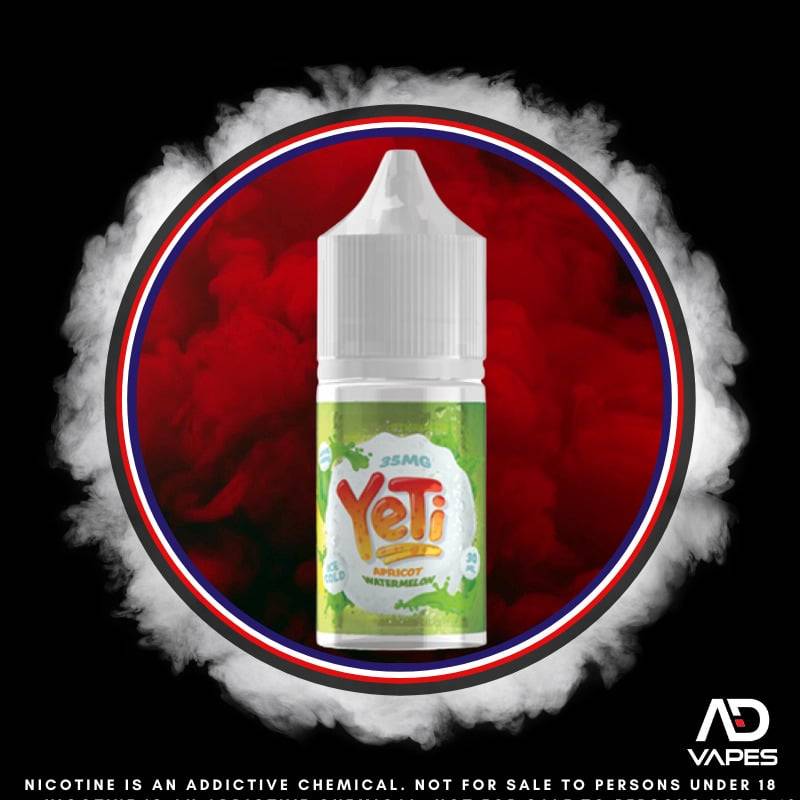 Yeti Apricot & Watermelon Salts 35mg 30ml