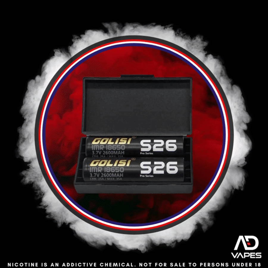 Golisi S26 18650 2 Pack
