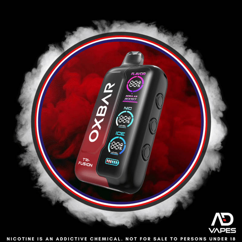 OXBAR Tri-Fusion Ice+Nic+Sweet 50K Fizzy Cherry