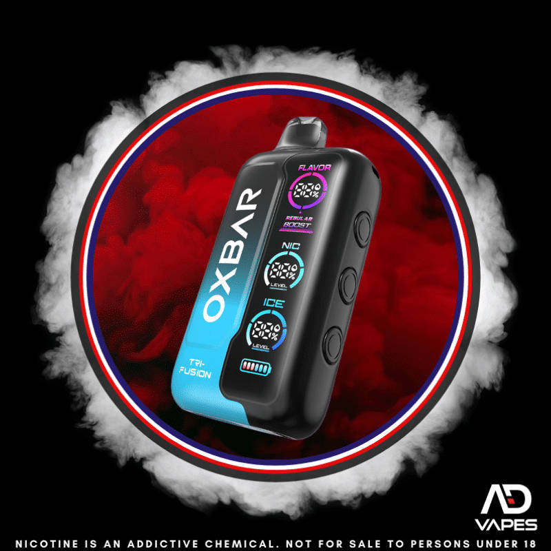 OXBAR Tri-Fusion Ice+Nic+Sweet 50K Iced Vanilla Berry