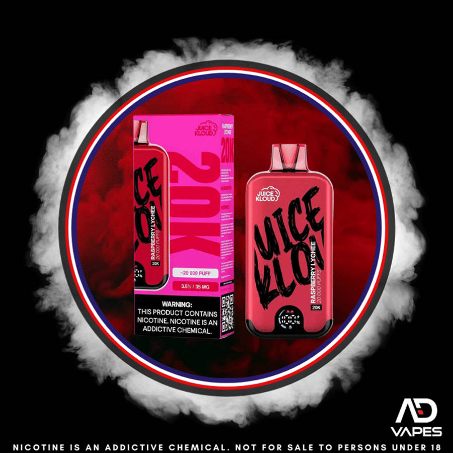 E-Xhale Juice Kloud 20K 35mg Raspberry Lychee