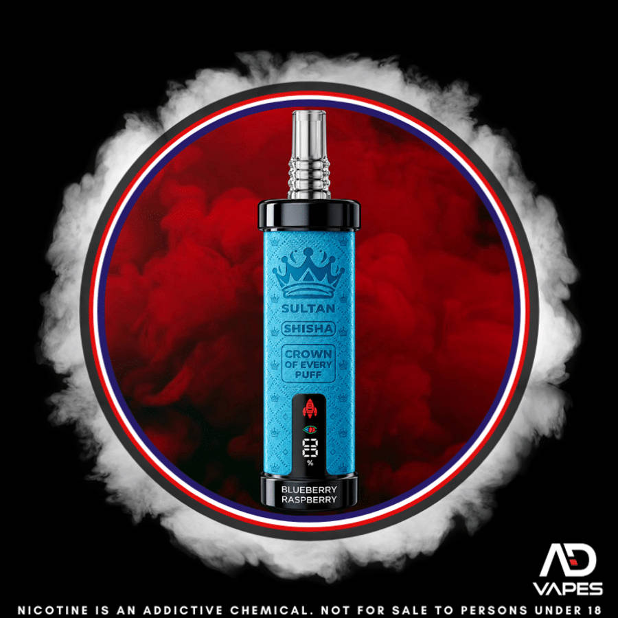 Sultan Shisha DTL 100K 2mg Blueberry Raspberry