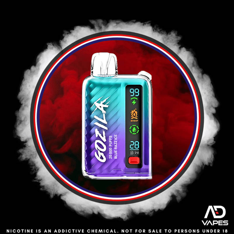 Keystone Gozila 20K 30mg Blue Razz Ice