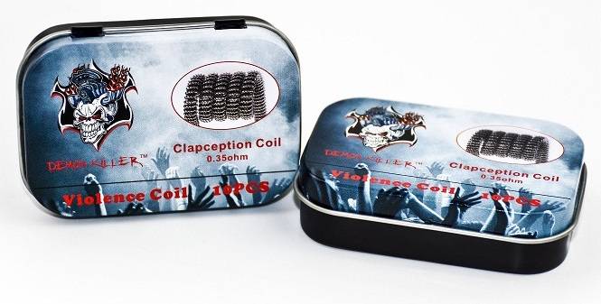 Pre-rolled coil - DemonKiller Clapception Coil 0.35ohm (10pcs) - Demon Killer
