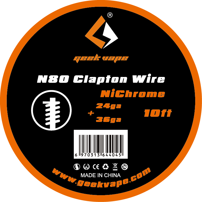 Wire - Geekvape N80 Clapton 24ga +36ga (Geekvape) 10ft - GeekVape