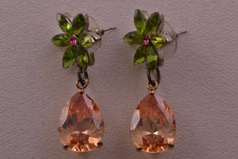 Modern Stud Drop Earrings |  |