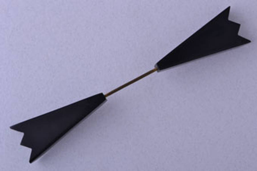 Plastic Art Deco Hat Pin |  |