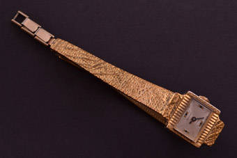Gilt Retro Rotary Watch |  |