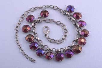 Necklace with Glass Beads |  |