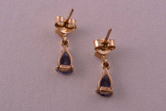 Gold Stud Earrings |  |