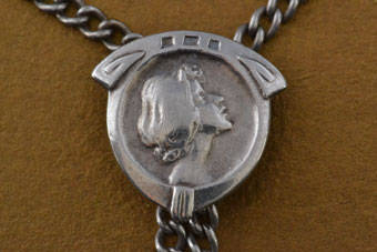 Silver Art Nouveau Chain |  |
