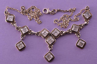 Silver Modern Necklace |  |