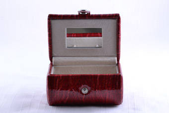 Modern Red Jewellery Box