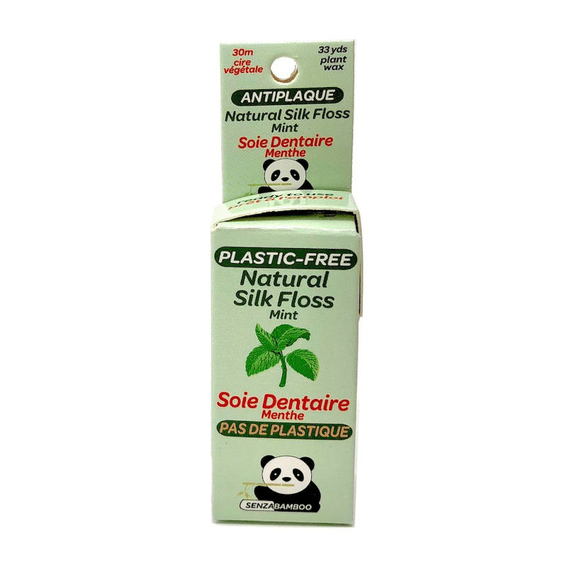 SenzaBamboo Plastic Free Silk Floss Mint 30m