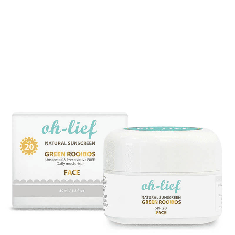 Oh-lief Natural Sunscreen Face Daily SPF20 50ml