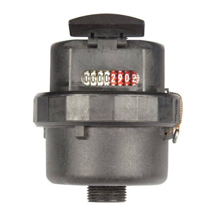 Water Meter 15mm Piston Type Plastic
