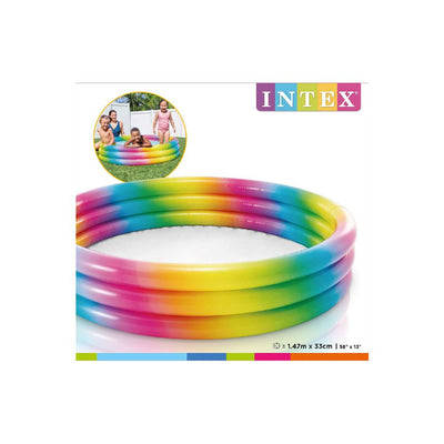 Intex Pool Rainbow Ombre 3 Ring 147 x 33cm * Crazy R1 start