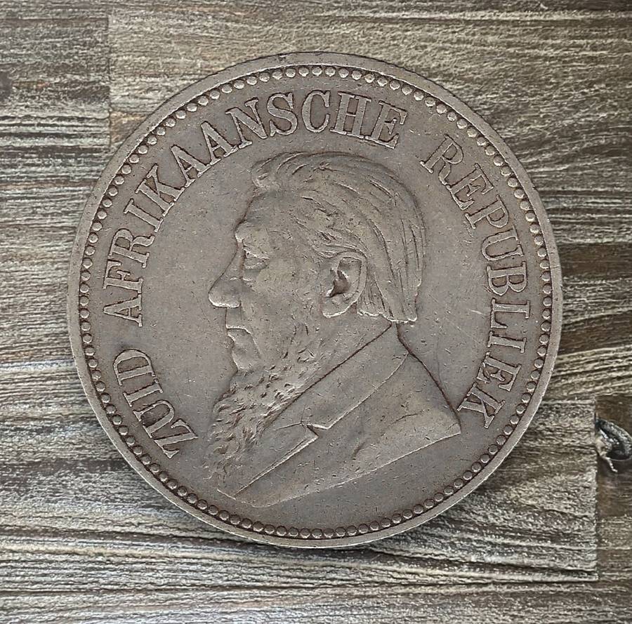 1893 *** ZAR 2 1/2 Shilling *** Scarcest in ZAR