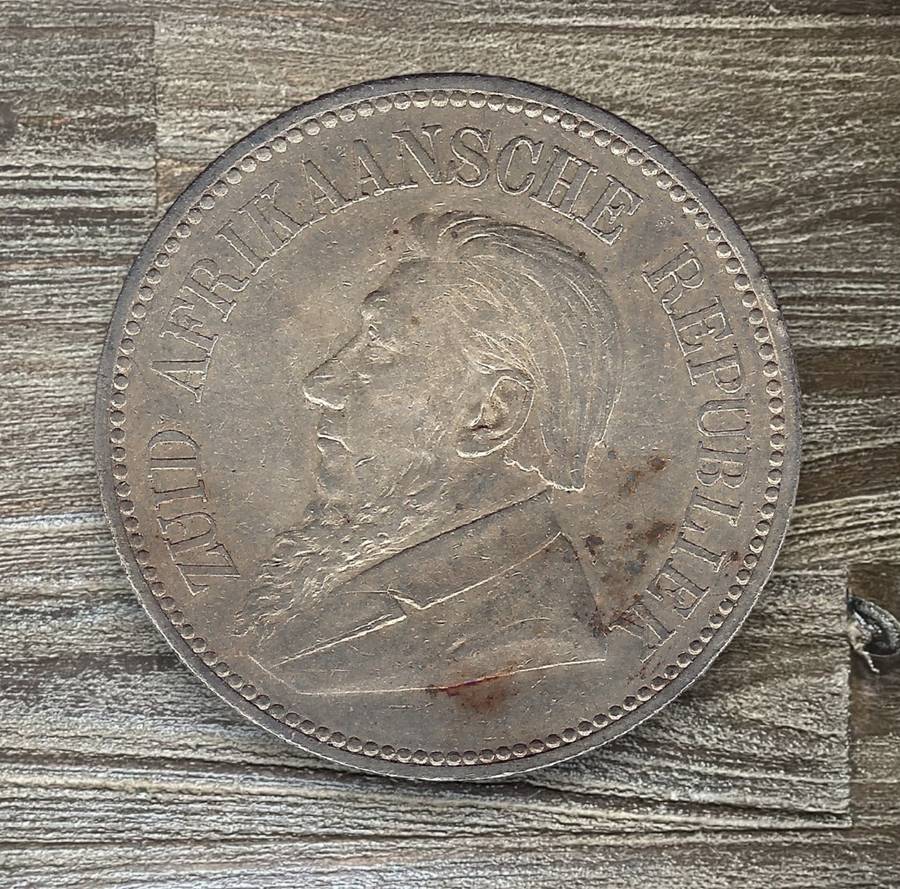 1892 *** ZAR 2 1/2 Shilling *** Vf condition