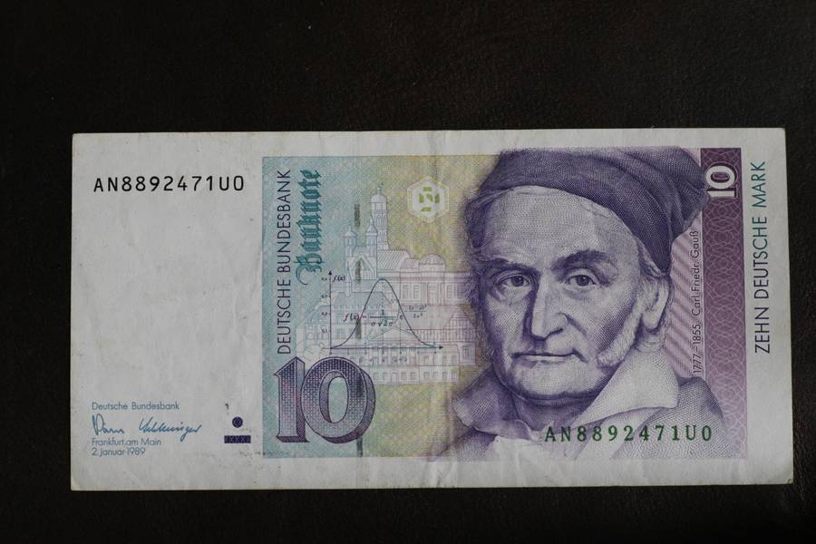 German *** 10 Deutche Mark *** Circulated