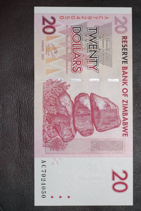 Zimbabwe *** 20 *** Good value