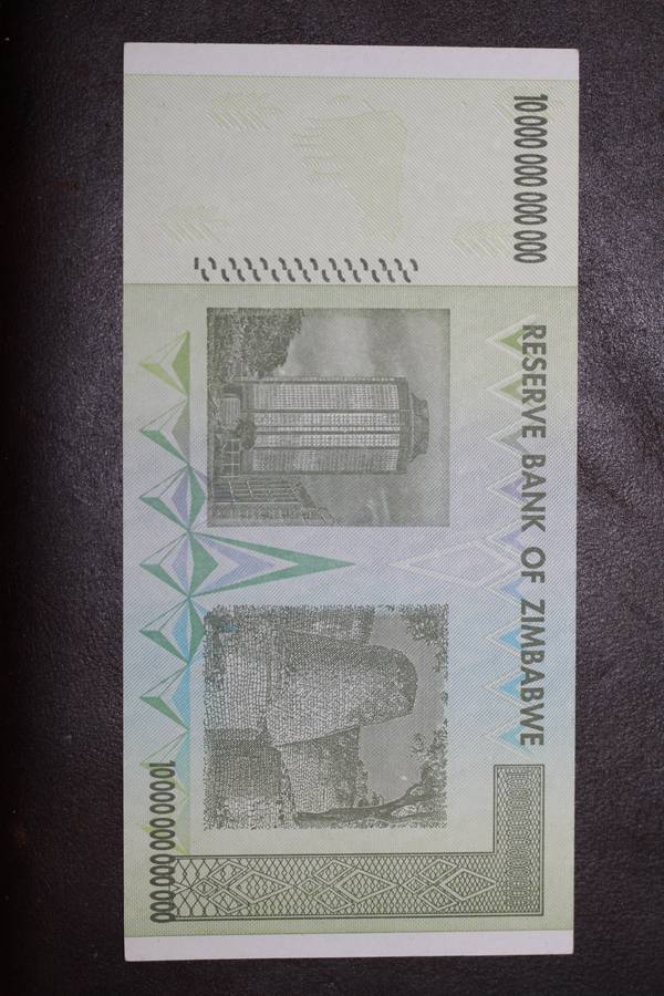 Zimbabwe *** $10 Trillion *** Uncirculated